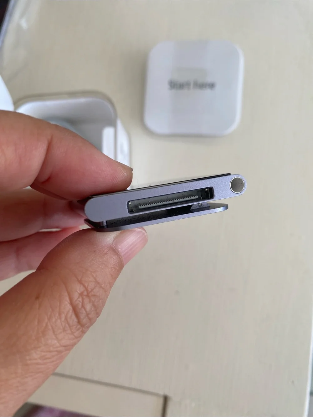 Apple barely used